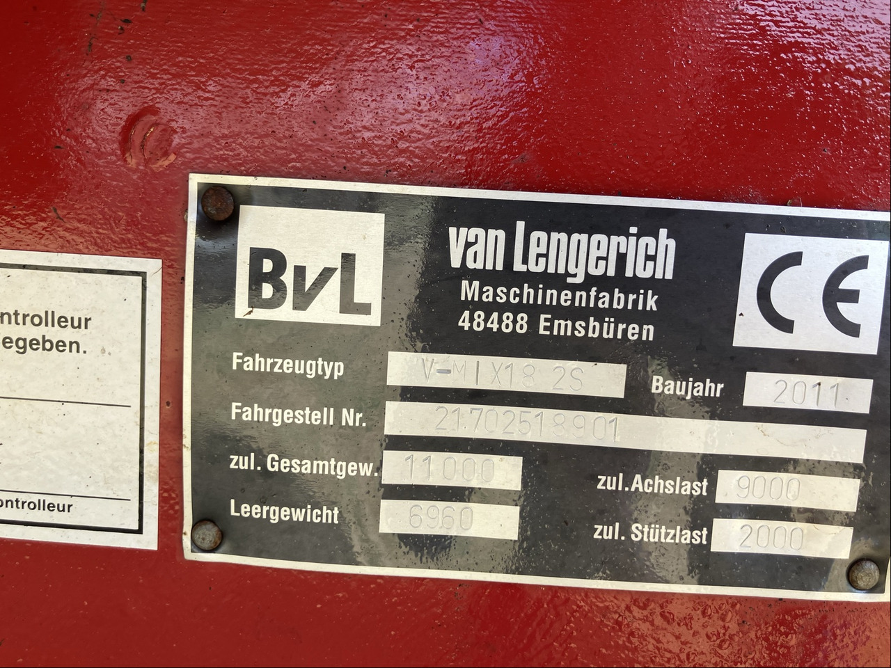 BVL Futtermischwagen V-Mix 18 2S - Fuldfoderblander: billede 2 BVL Futtermischwagen V-Mix 18 2S - Fuldfoderblander: billede 2