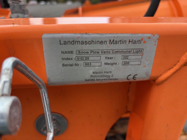 Branson Vario Schneepflug 2000 - Sneplov: billede 2 Branson Vario Schneepflug 2000 - Sneplov: billede 2