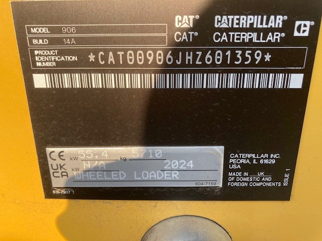 Caterpillar 906-14A - Gummihjulslæsser: billede 2 Caterpillar 906-14A - Gummihjulslæsser: billede 2