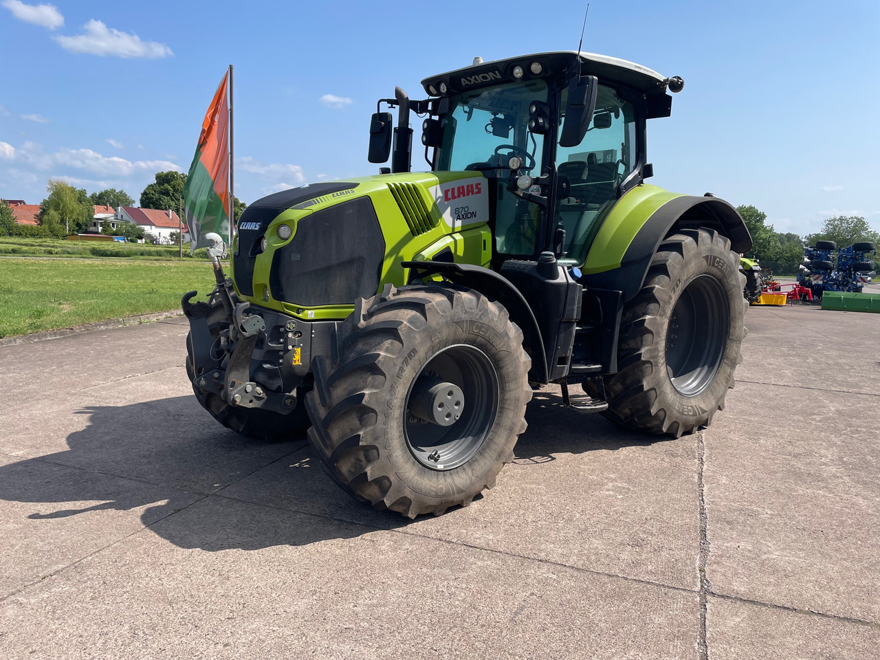 Claas Axion 870 CMATIC - Traktor: billede 1 Claas Axion 870 CMATIC - Traktor: billede 1