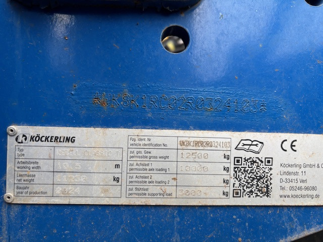 Köckerling Rebell Classic 1050 T - Tallerkenharve: billede 2 Köckerling Rebell Classic 1050 T - Tallerkenharve: billede 2