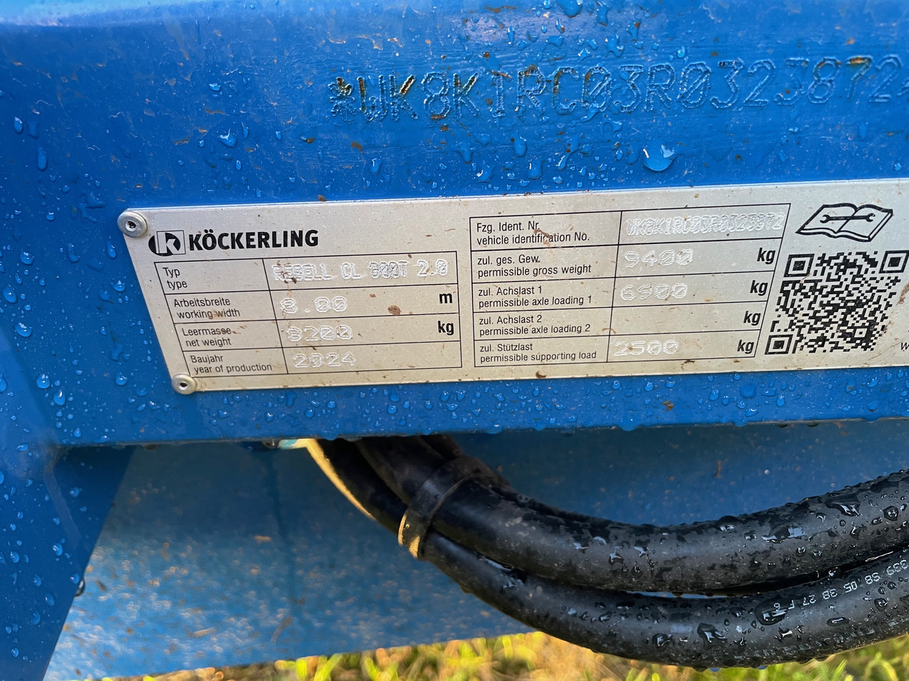 Köckerling Rebell classic 800 T 2.0 - Tallerkenharve: billede 2 Köckerling Rebell classic 800 T 2.0 - Tallerkenharve: billede 2