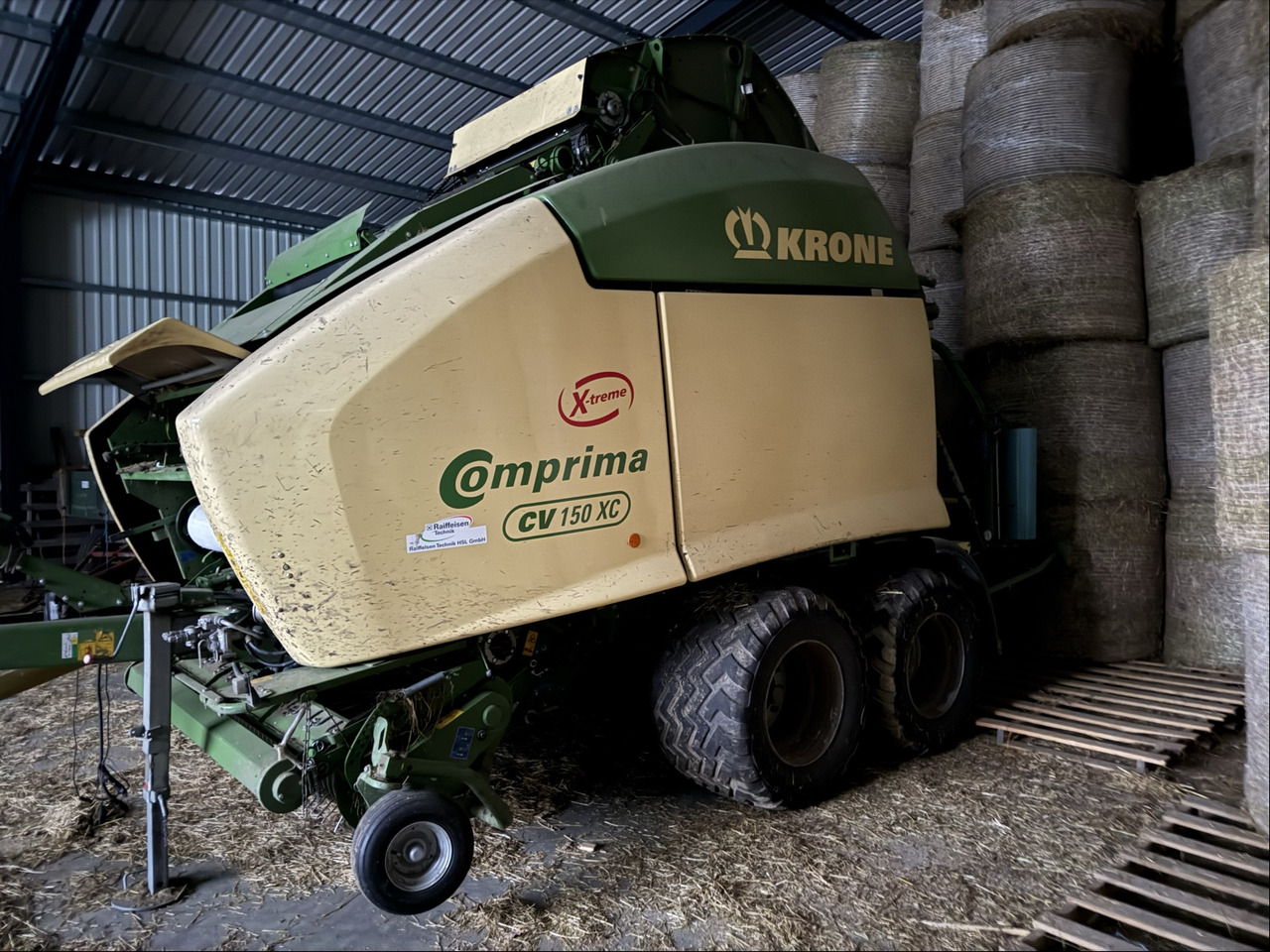 Krone Comprima CV150 XC Presskombina - Udstyr til hø: billede 1 Krone Comprima CV150 XC Presskombina - Udstyr til hø: billede 1