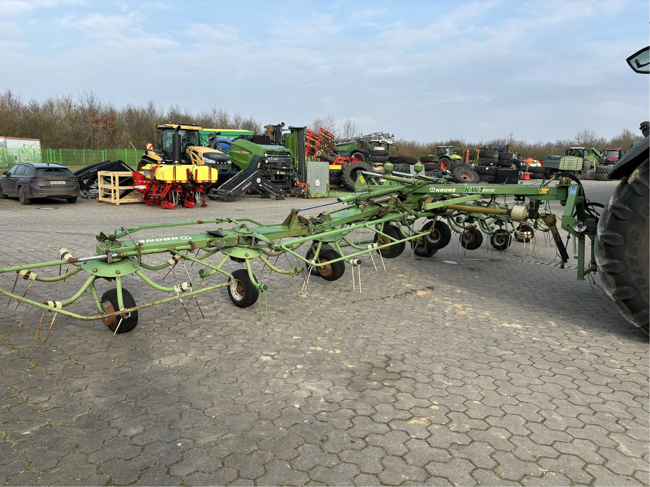 Krone KWT 10.50 / 8 x 7 Heuwender - Høvender: billede 4 Krone KWT 10.50 / 8 x 7 Heuwender - Høvender: billede 4