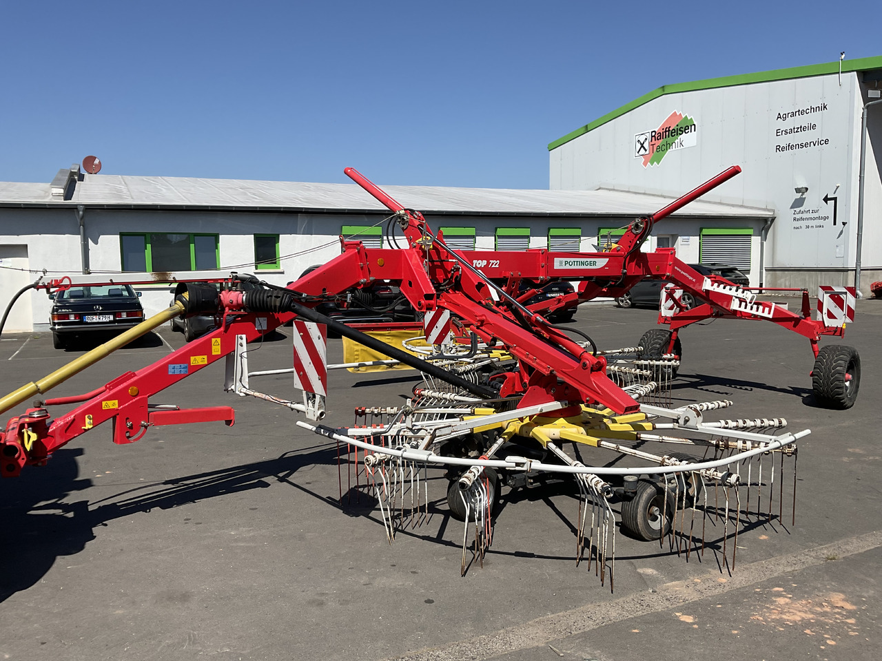 Pöttinger Top 722 Seitenschwader - Høvender: billede 1 Pöttinger Top 722 Seitenschwader - Høvender: billede 1