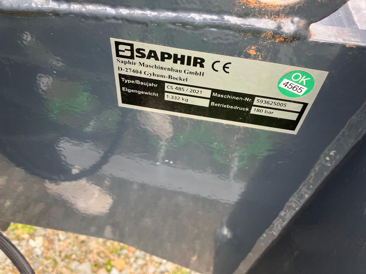 Saphir Strohstriegel Clearstar 485 - Harve: billede 3 Saphir Strohstriegel Clearstar 485 - Harve: billede 3