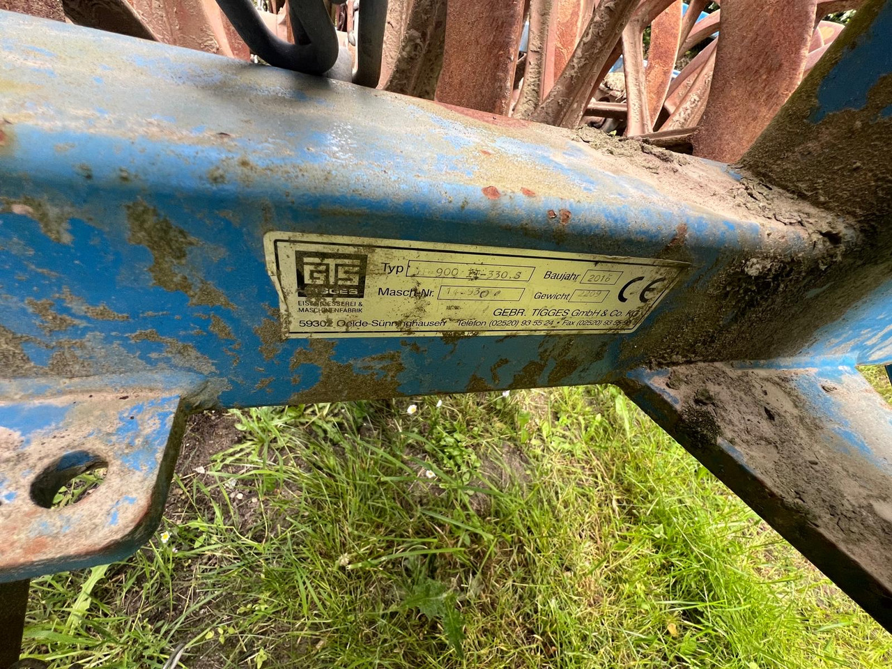 Tigges DP 900 - 330 - Landbrugs tromle: billede 2 Tigges DP 900 - 330 - Landbrugs tromle: billede 2