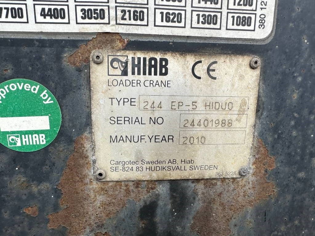 Hiab XS 244 EP-5 HiDuo - Lastbilkran for Lastbil: billede 4 Hiab XS 244 EP-5 HiDuo - Lastbilkran for Lastbil: billede 4