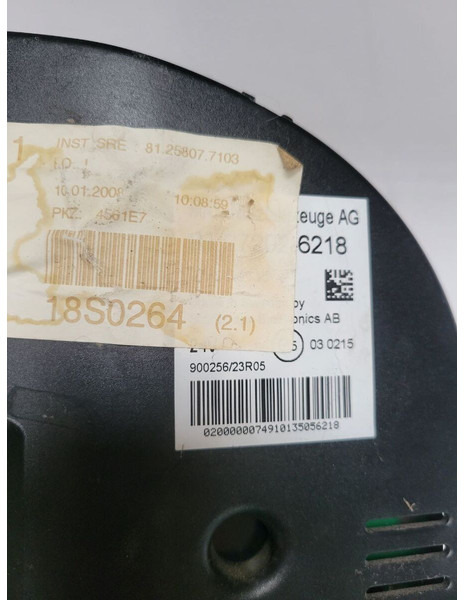 MAN Display - Instrumentbræt for Lastbil: billede 5 MAN Display - Instrumentbræt for Lastbil: billede 5