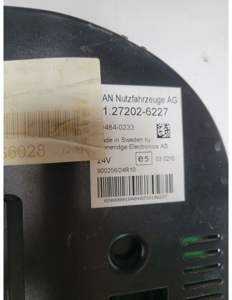 MAN Display - Instrumentbræt for Lastbil: billede 4 MAN Display - Instrumentbræt for Lastbil: billede 4