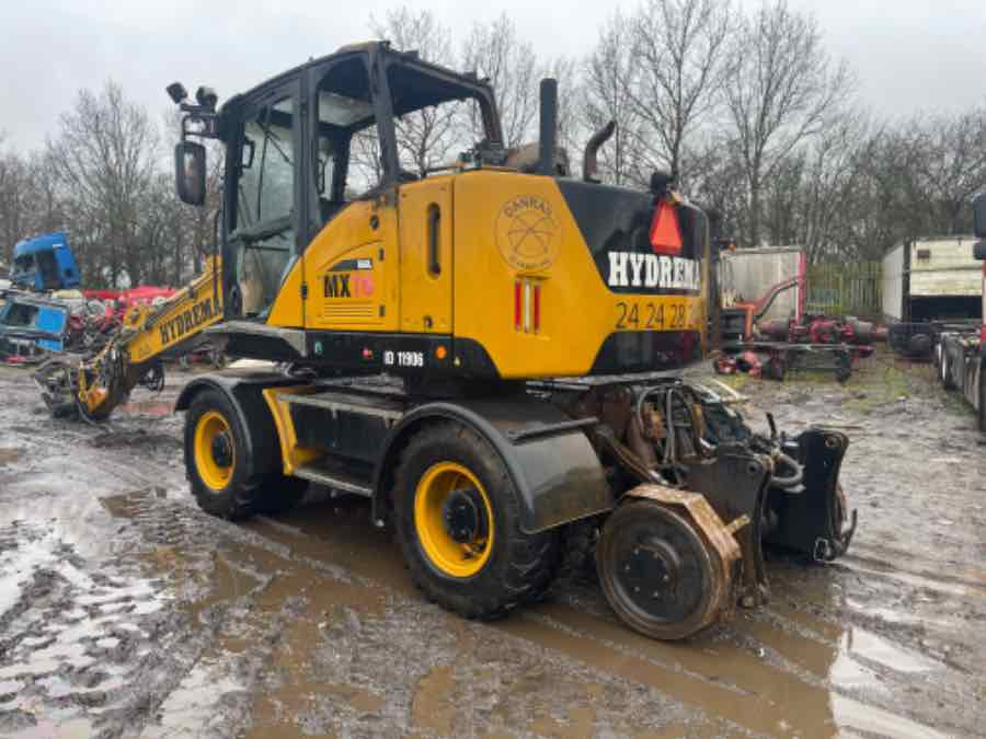 HYDREMA CONSTRUCTION EXCAVATOR MX16 RAIL - Hjulgravemaskine: billede 4 HYDREMA CONSTRUCTION EXCAVATOR MX16 RAIL - Hjulgravemaskine: billede 4