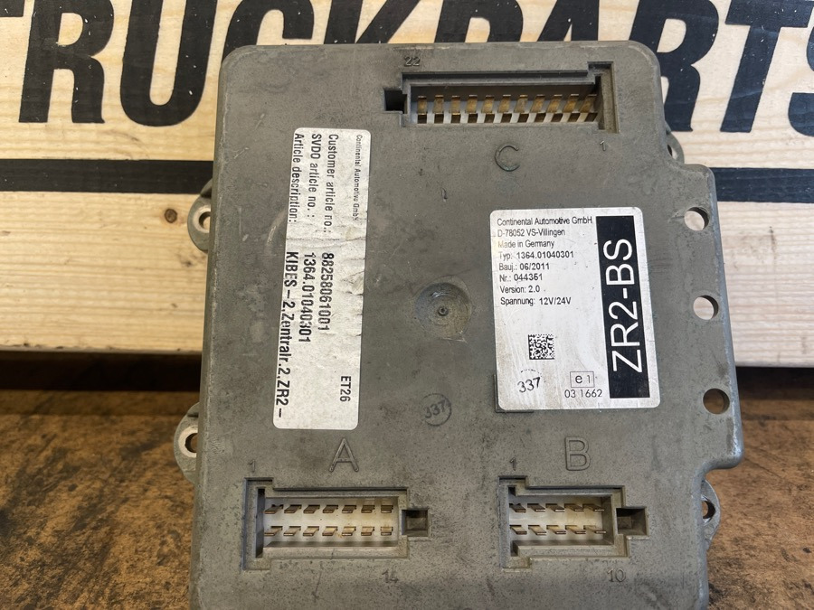 MAN ECU ZR2-BS - Elektrisk system for Lastbil: billede 2 MAN ECU ZR2-BS - Elektrisk system for Lastbil: billede 2