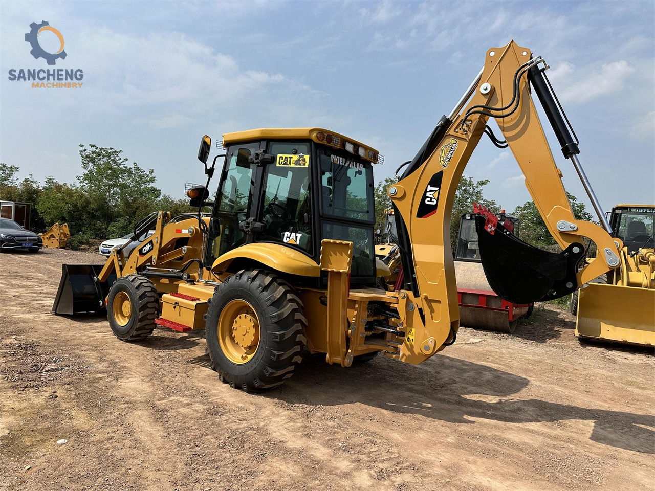 CAT 420F2 - Gravelæssemaskine: billede 4 CAT 420F2 - Gravelæssemaskine: billede 4