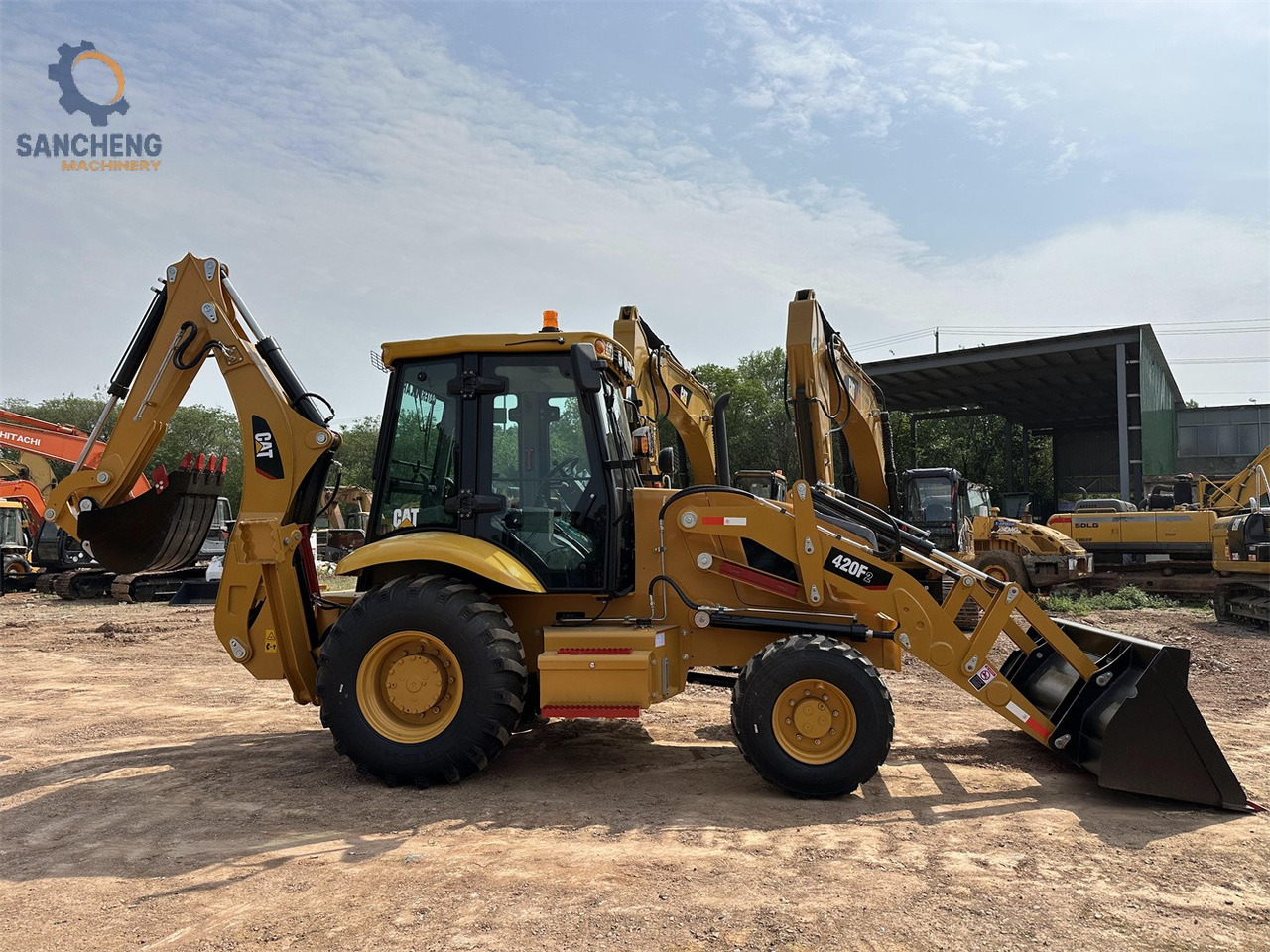 CAT 420F2 - Gravelæssemaskine: billede 1 CAT 420F2 - Gravelæssemaskine: billede 1