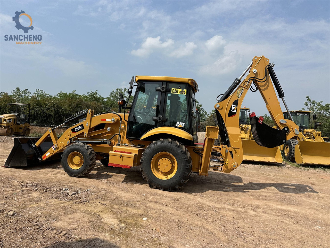 CAT 420F2 - Gravelæssemaskine: billede 3 CAT 420F2 - Gravelæssemaskine: billede 3