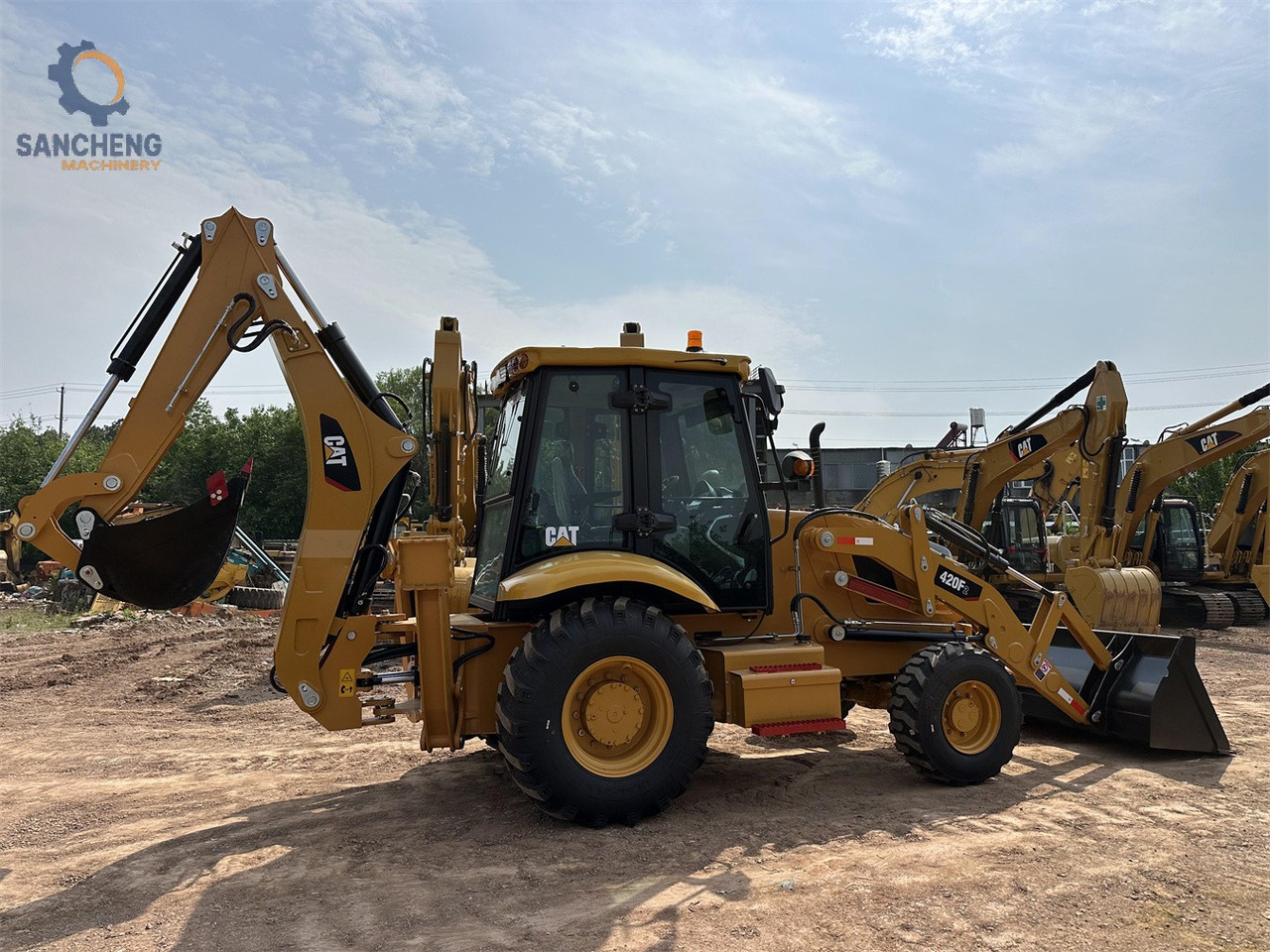 CAT 420F2 - Gravelæssemaskine: billede 2 CAT 420F2 - Gravelæssemaskine: billede 2