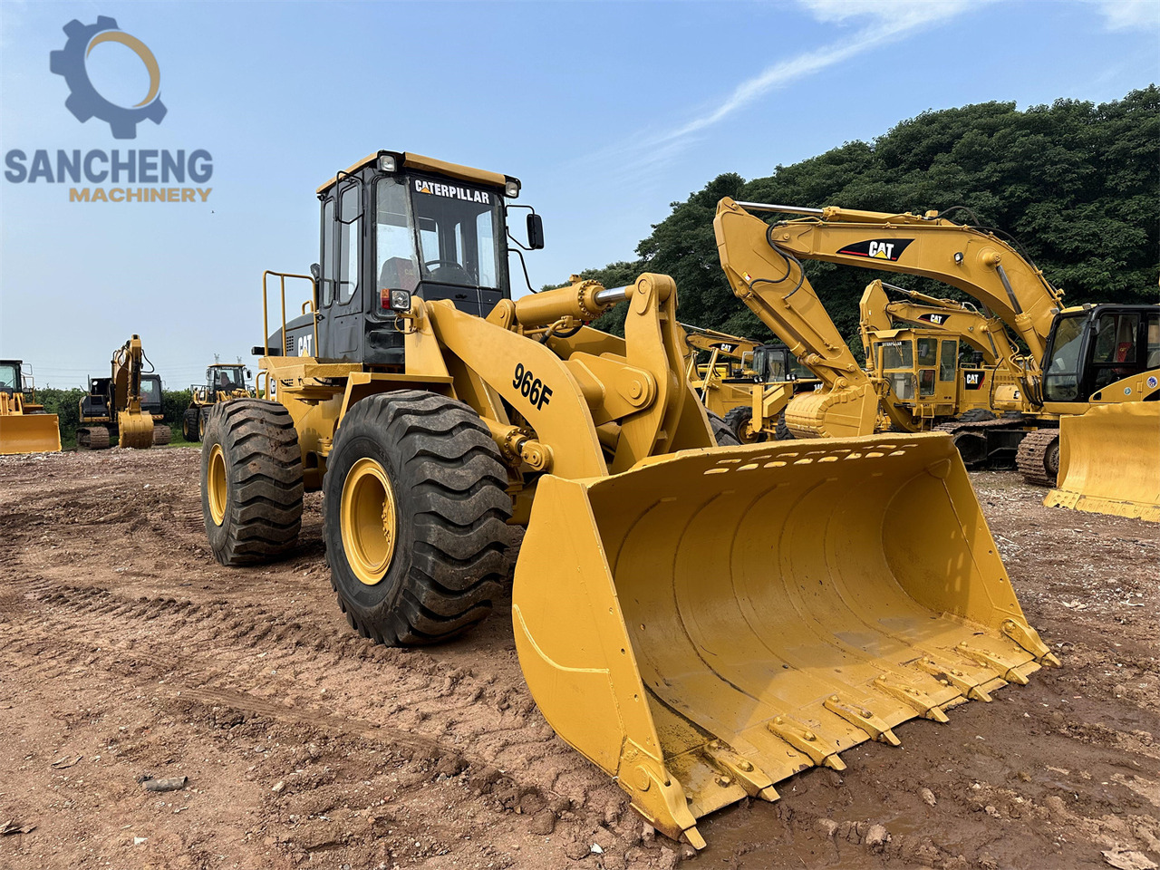 CATERPILLAR 966F - Gummihjulslæsser: billede 1 CATERPILLAR 966F - Gummihjulslæsser: billede 1