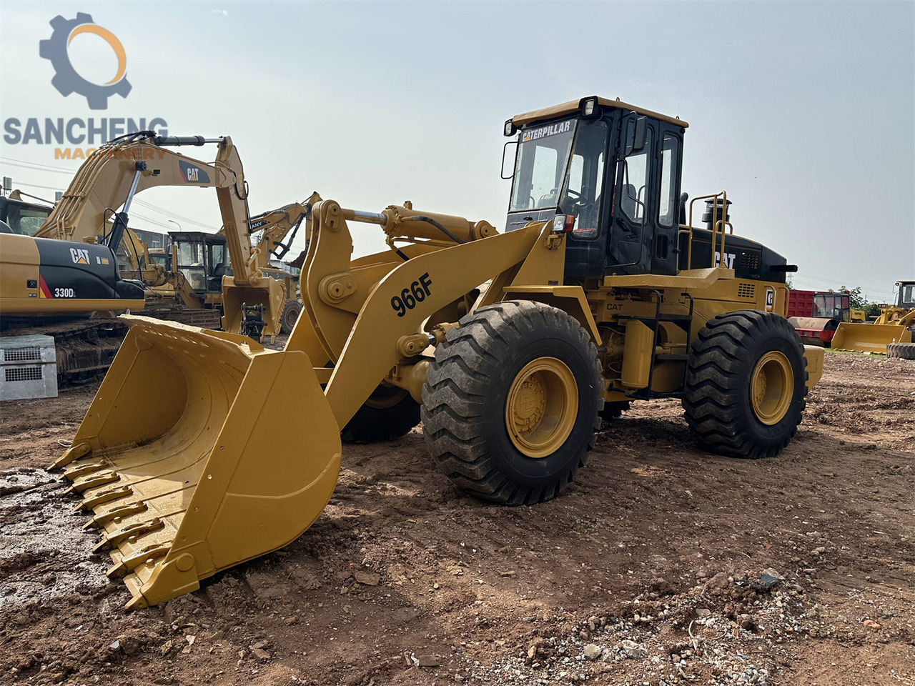 CATERPILLAR 966F - Gummihjulslæsser: billede 1 CATERPILLAR 966F - Gummihjulslæsser: billede 1