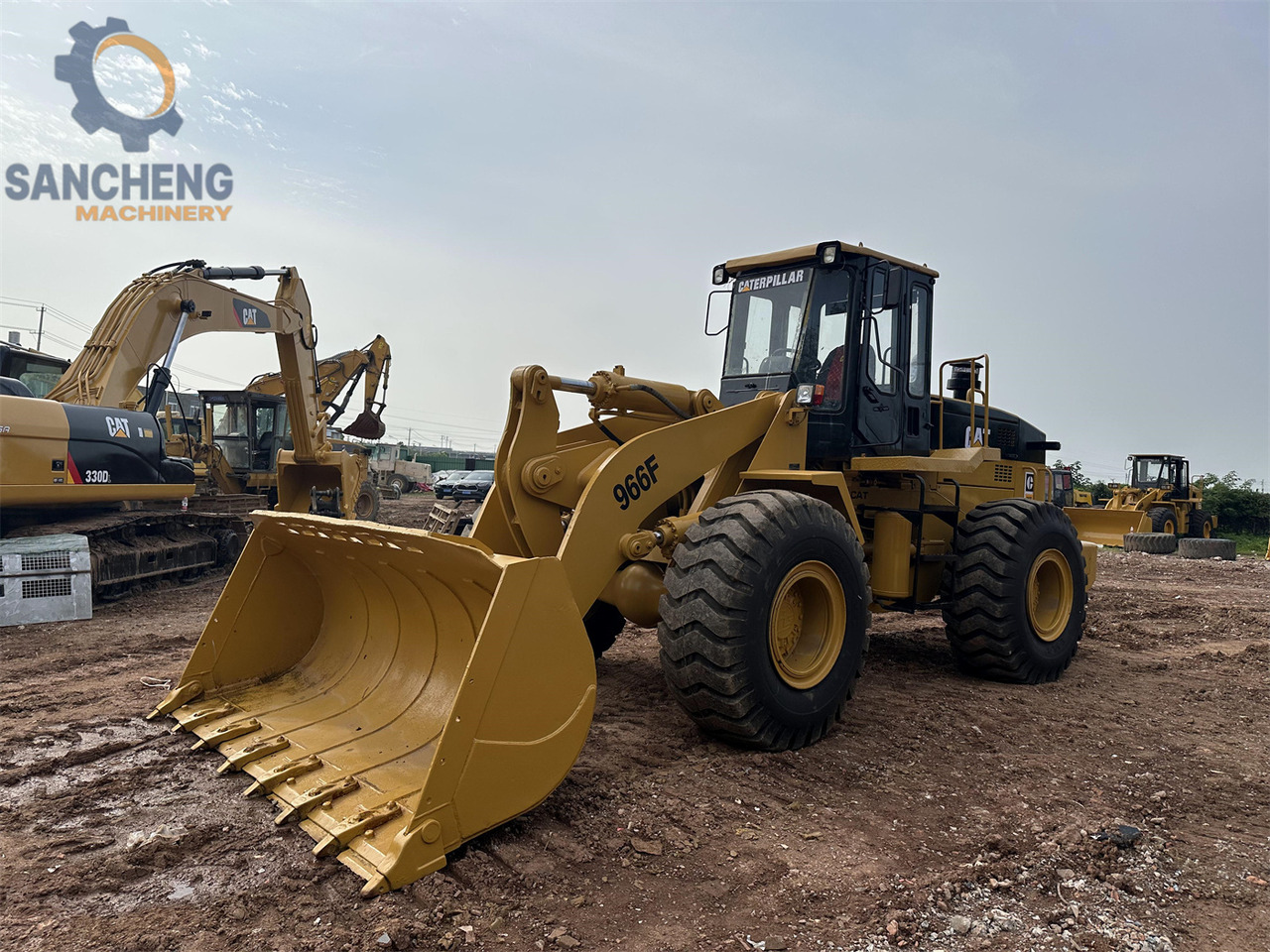 CATERPILLAR 966F - Gummihjulslæsser: billede 3 CATERPILLAR 966F - Gummihjulslæsser: billede 3
