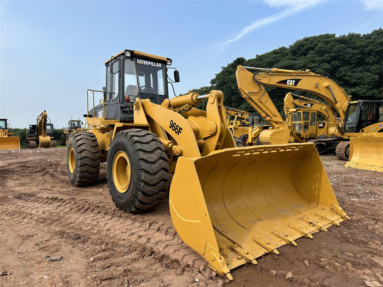 CATERPILLAR 966F - Gummihjulslæsser: billede 2 CATERPILLAR 966F - Gummihjulslæsser: billede 2