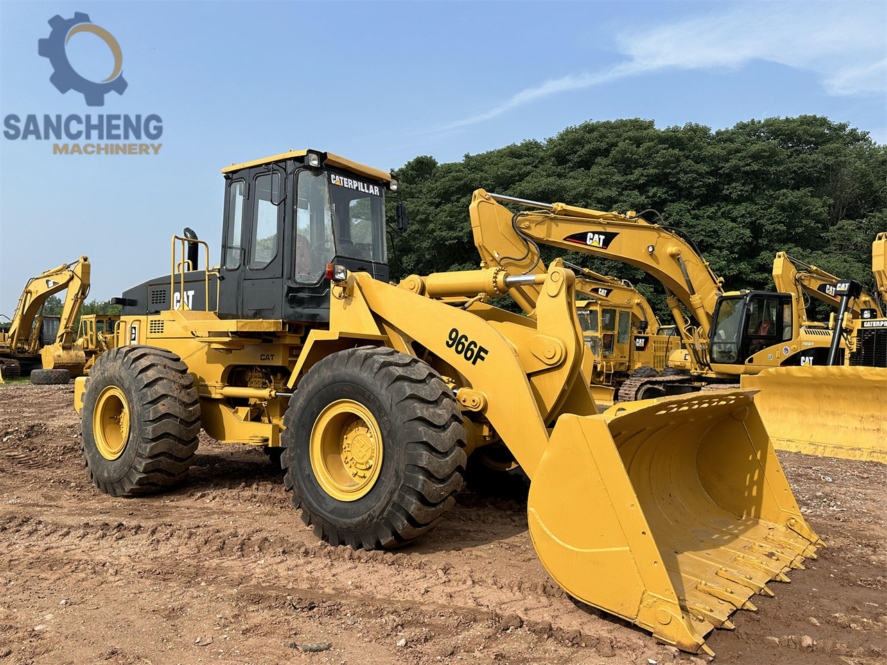 CATERPILLAR 966F - Gummihjulslæsser: billede 1 CATERPILLAR 966F - Gummihjulslæsser: billede 1