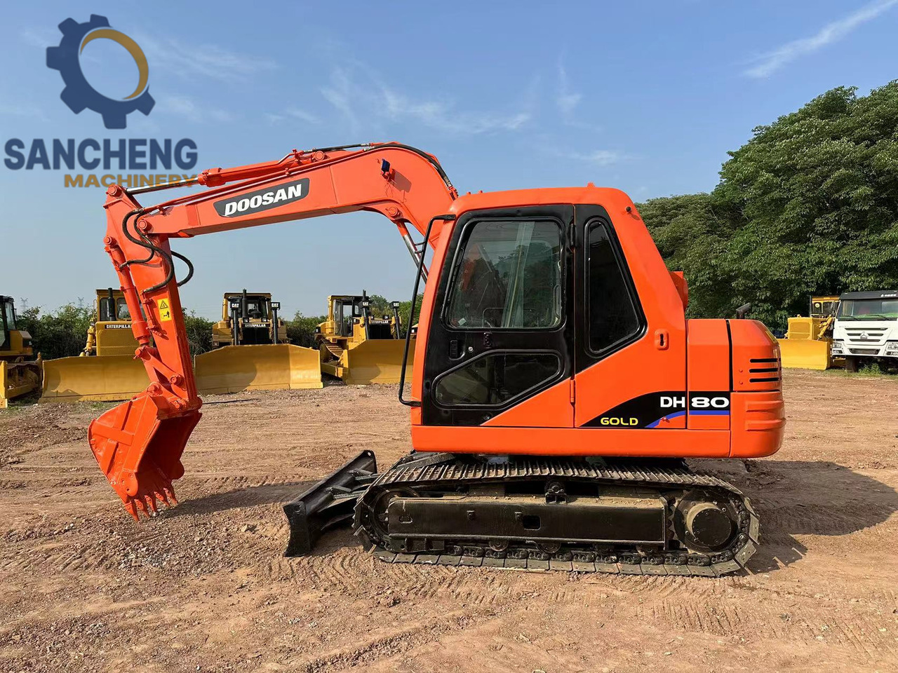 Leje en DOOSAN DH80 excavator DOOSAN DH80 excavator: billede 6 Leje en DOOSAN DH80 excavator DOOSAN DH80 excavator: billede 6