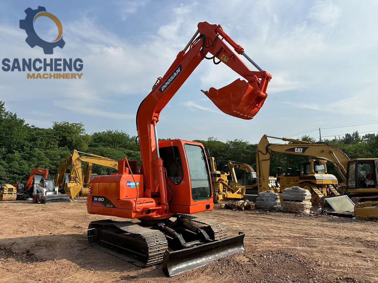 DOOSAN DH80 excavator - Bæltegravemaskine: billede 1 DOOSAN DH80 excavator - Bæltegravemaskine: billede 1