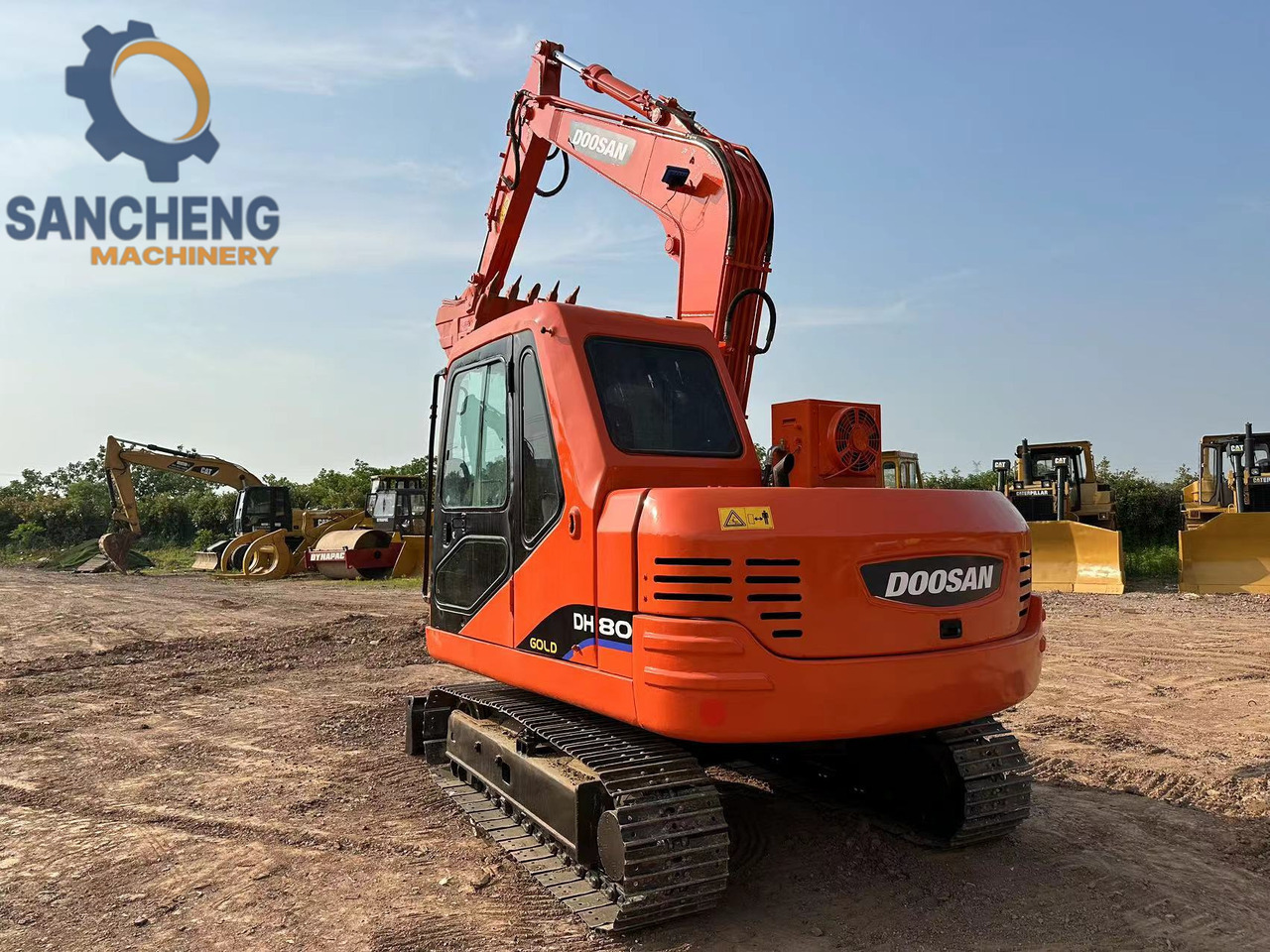 DOOSAN DH80 excavator - Bæltegravemaskine: billede 4 DOOSAN DH80 excavator - Bæltegravemaskine: billede 4