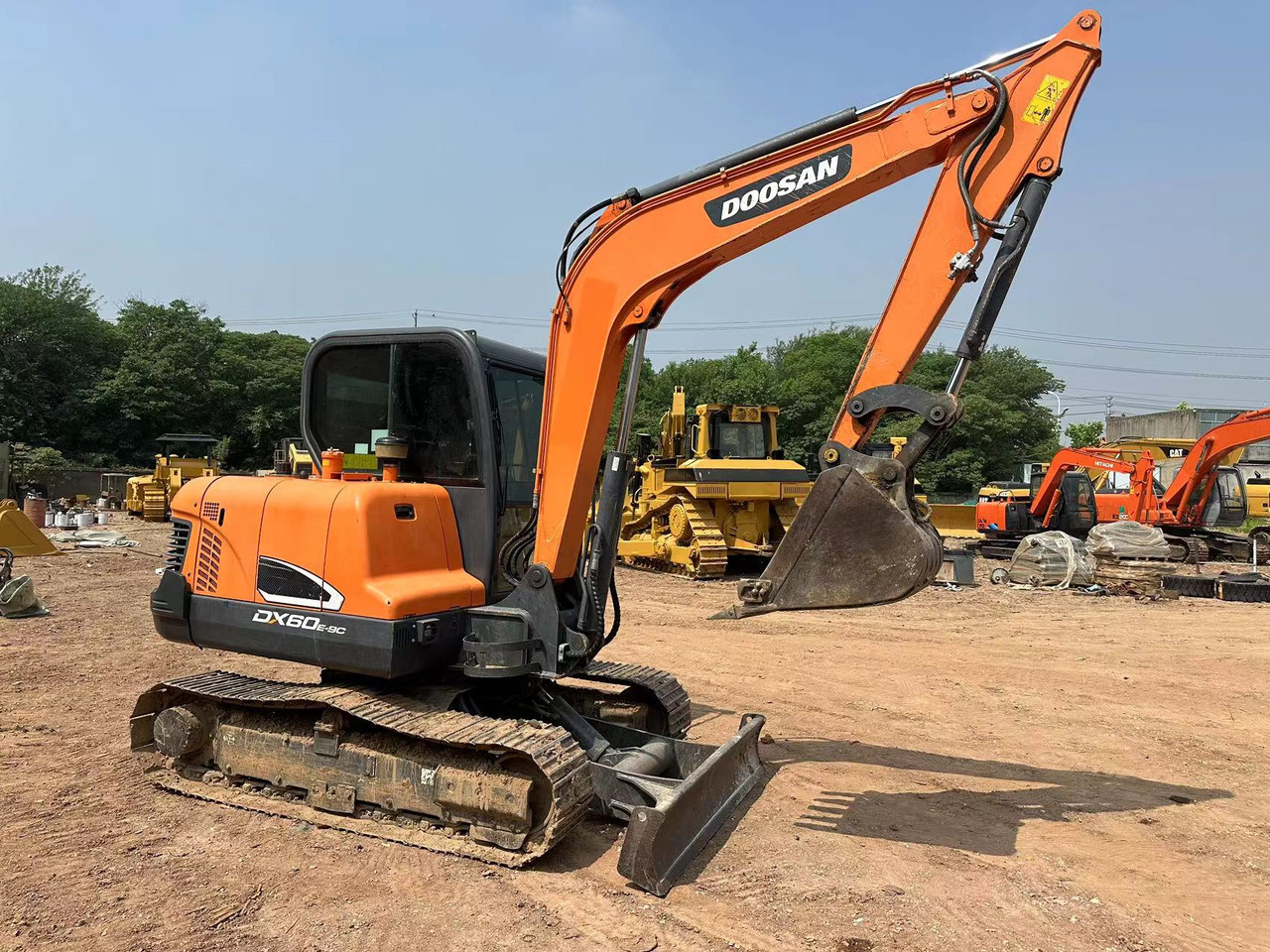 DOOSAN DX60 - Bæltegravemaskine: billede 3 DOOSAN DX60 - Bæltegravemaskine: billede 3
