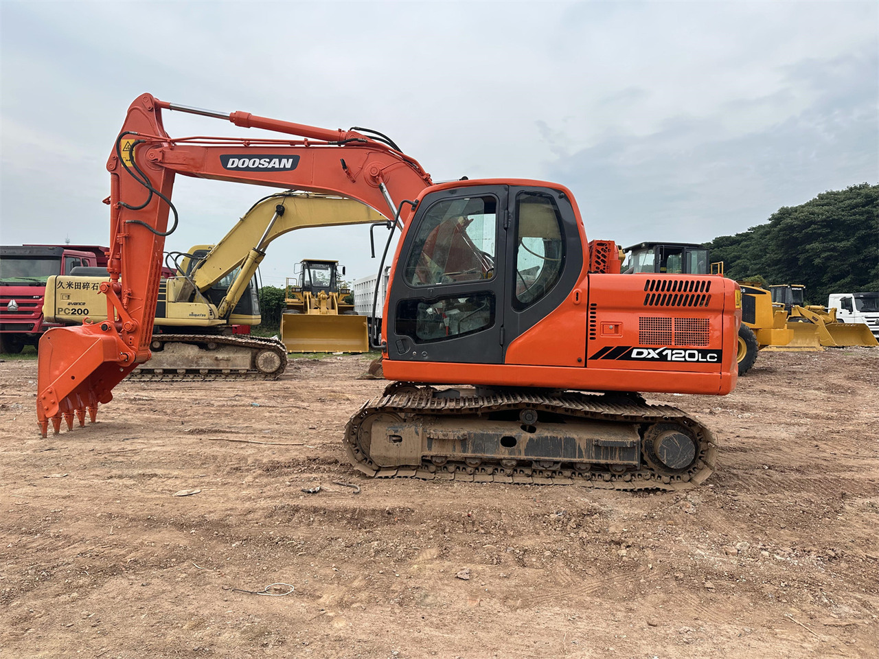 Doosan DX120 - Bæltegravemaskine: billede 2 Doosan DX120 - Bæltegravemaskine: billede 2