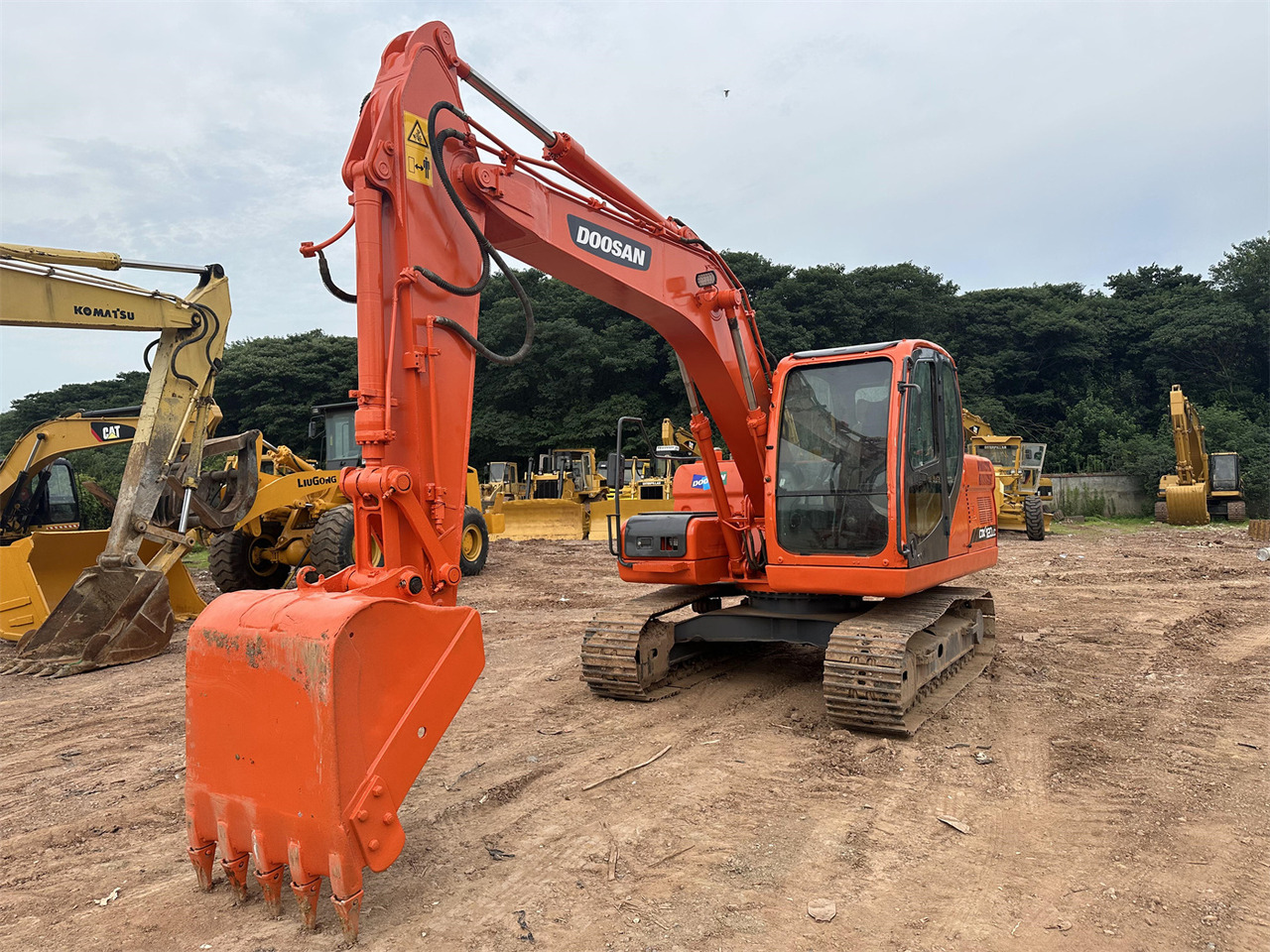 Doosan DX120 - Bæltegravemaskine: billede 4 Doosan DX120 - Bæltegravemaskine: billede 4