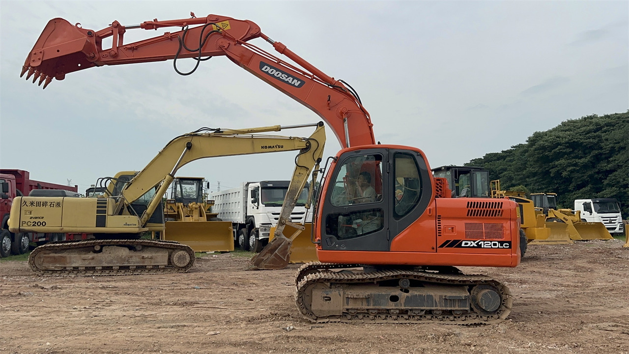 Doosan DX120 - Bæltegravemaskine: billede 1 Doosan DX120 - Bæltegravemaskine: billede 1