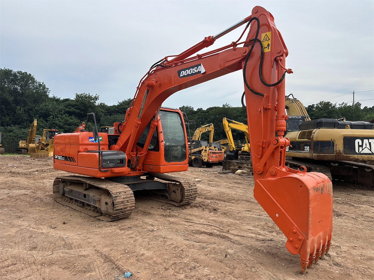 Doosan DX120 - Bæltegravemaskine: billede 5 Doosan DX120 - Bæltegravemaskine: billede 5