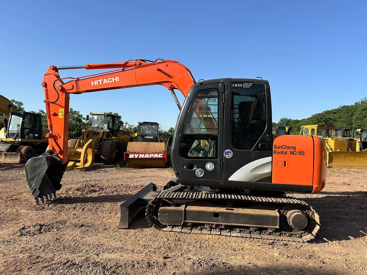 Hitachi ZX70 mini excavator - Minigravemaskine: billede 1 Hitachi ZX70 mini excavator - Minigravemaskine: billede 1