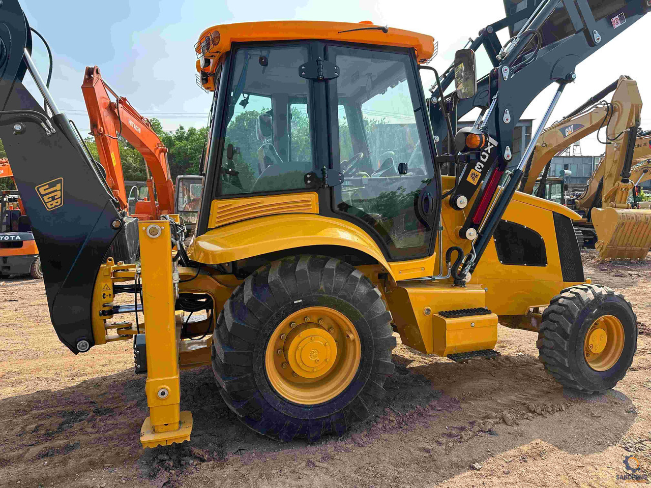 Gravelæssemaskine JCB 3CX Backhoe loader: billede 9 Gravelæssemaskine JCB 3CX Backhoe loader: billede 9