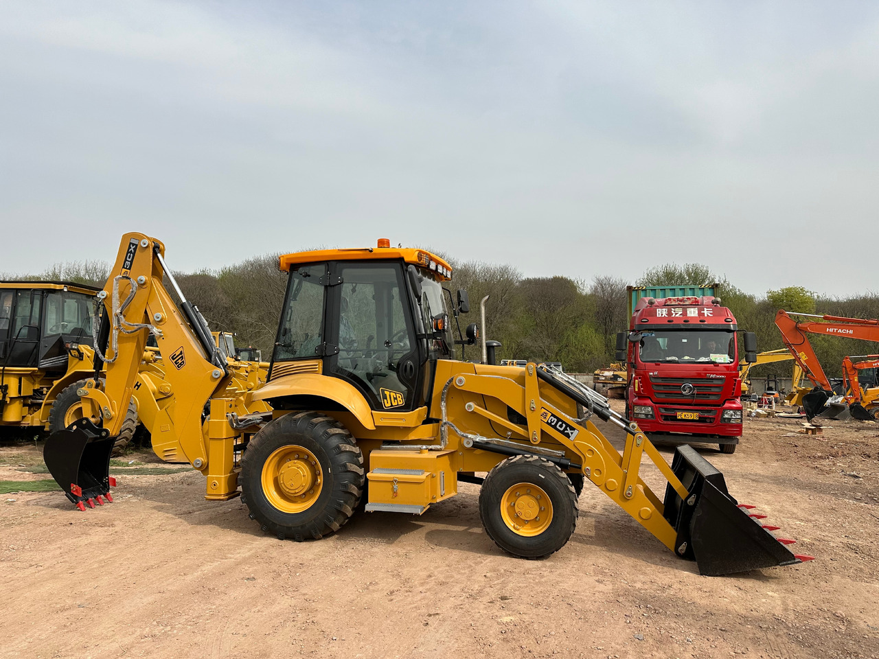 JCB 3CX - Gravelæssemaskine: billede 1 JCB 3CX - Gravelæssemaskine: billede 1