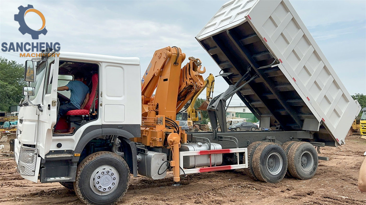 SINOTRUK Howo 371 6x4 crane truck - Lastbil med kran: billede 5 SINOTRUK Howo 371 6x4 crane truck - Lastbil med kran: billede 5