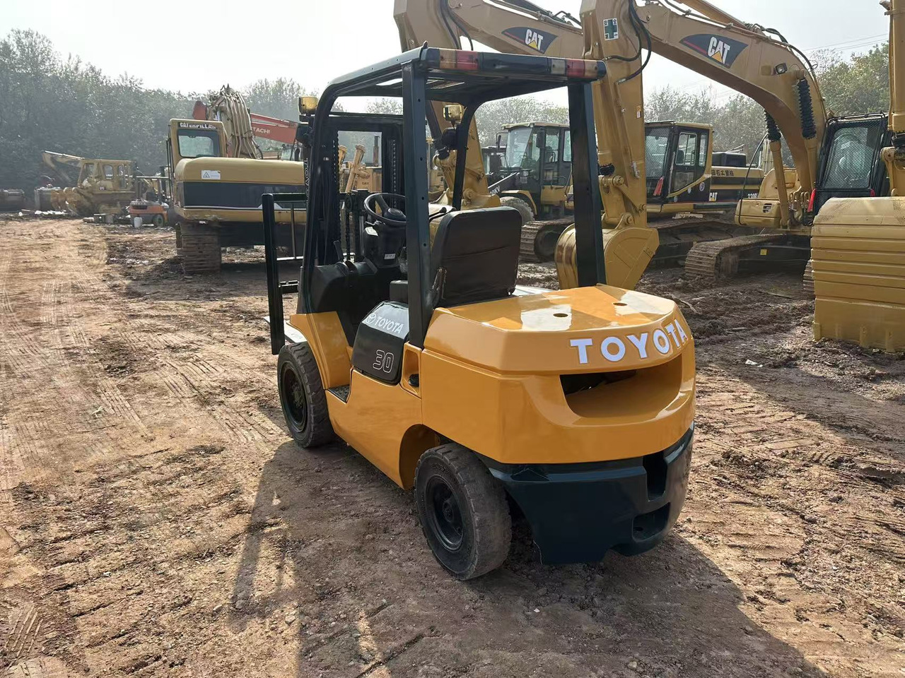 Toyota 30 - Diesel gaffeltruck: billede 4 Toyota 30 - Diesel gaffeltruck: billede 4