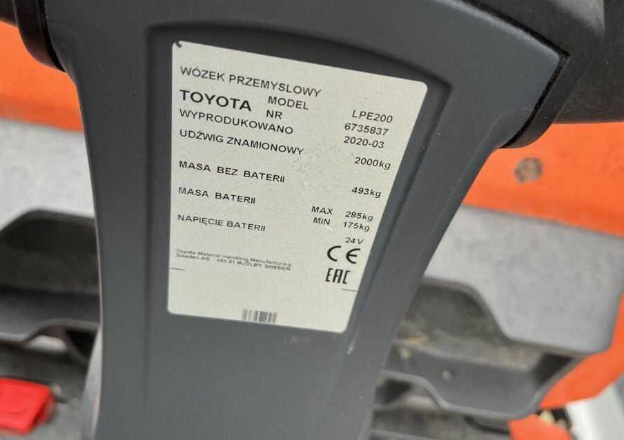 BT LPE200 - Håndløftevogn: billede 4 BT LPE200 - Håndløftevogn: billede 4