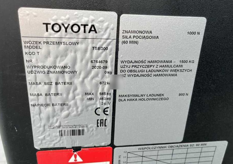 BT TSE300 - Elektrisk trækker: billede 4 BT TSE300 - Elektrisk trækker: billede 4