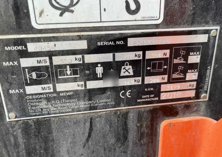 JLG 4045R - Sakselift: billede 4 JLG 4045R - Sakselift: billede 4