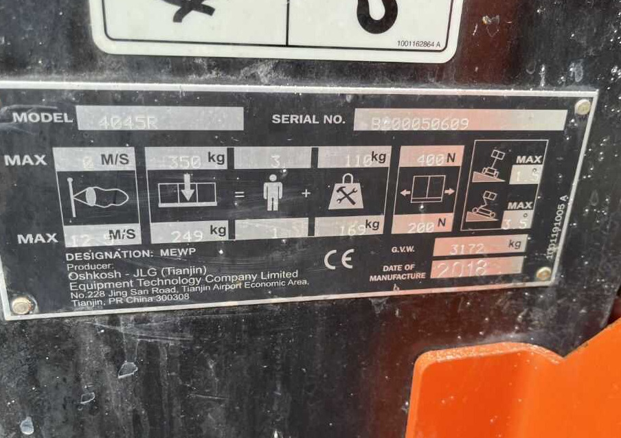 JLG 4045R - Sakselift: billede 4 JLG 4045R - Sakselift: billede 4