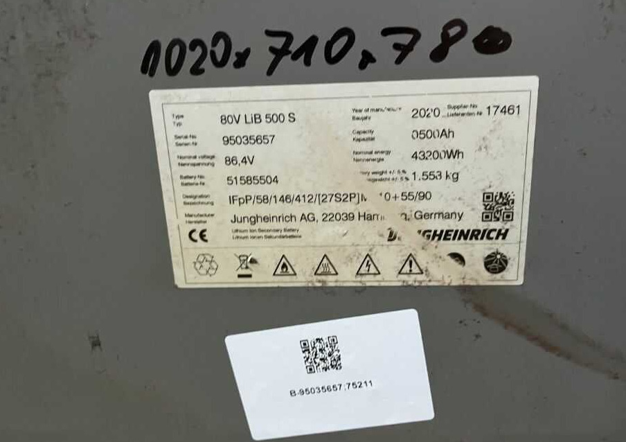 Jungheinrich EFG425k - El gaffeltruck: billede 5 Jungheinrich EFG425k - El gaffeltruck: billede 5