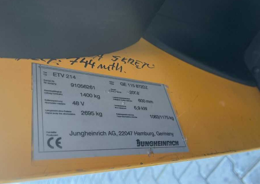 Jungheinrich ETV214 - Reach truck: billede 4 Jungheinrich ETV214 - Reach truck: billede 4