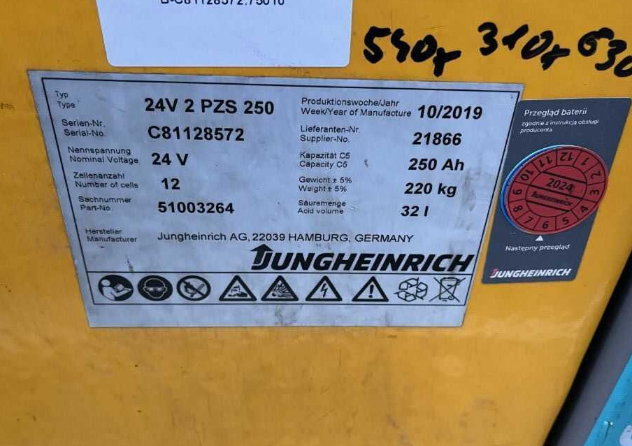 Jungheinrich EZS130 - Elektrisk trækker: billede 5 Jungheinrich EZS130 - Elektrisk trækker: billede 5