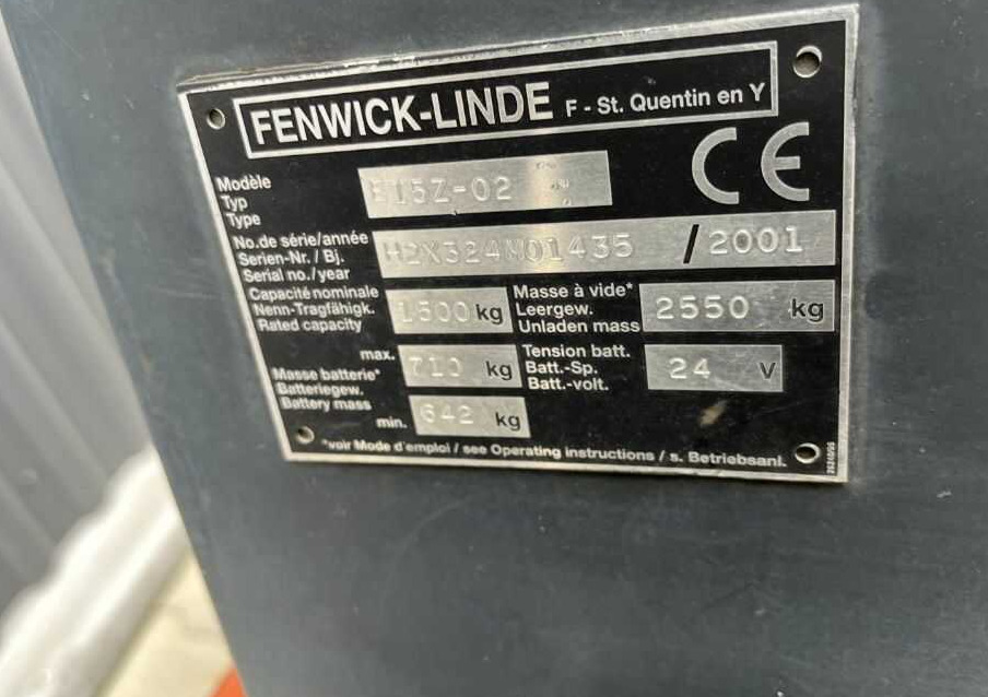 Linde E15 - El gaffeltruck: billede 4 Linde E15 - El gaffeltruck: billede 4
