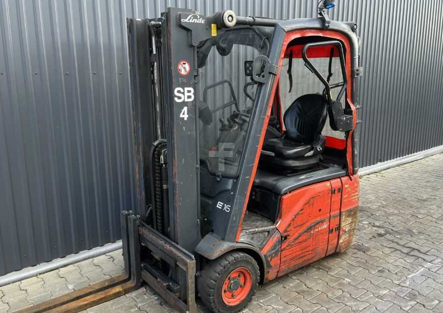 Linde E16-01 - El gaffeltruck: billede 1 Linde E16-01 - El gaffeltruck: billede 1