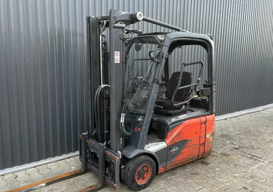 Linde E16-02 - El gaffeltruck: billede 1 Linde E16-02 - El gaffeltruck: billede 1