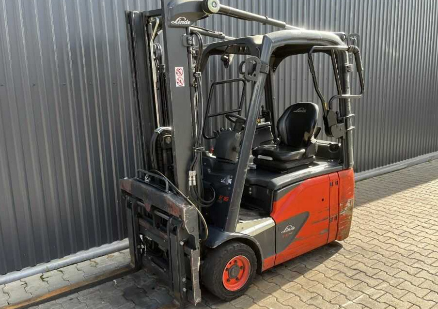 Linde E16-02 - El gaffeltruck: billede 1 Linde E16-02 - El gaffeltruck: billede 1