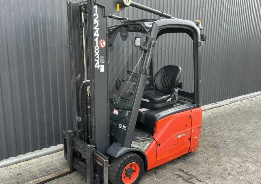 Linde E16C-01 - El gaffeltruck: billede 1 Linde E16C-01 - El gaffeltruck: billede 1